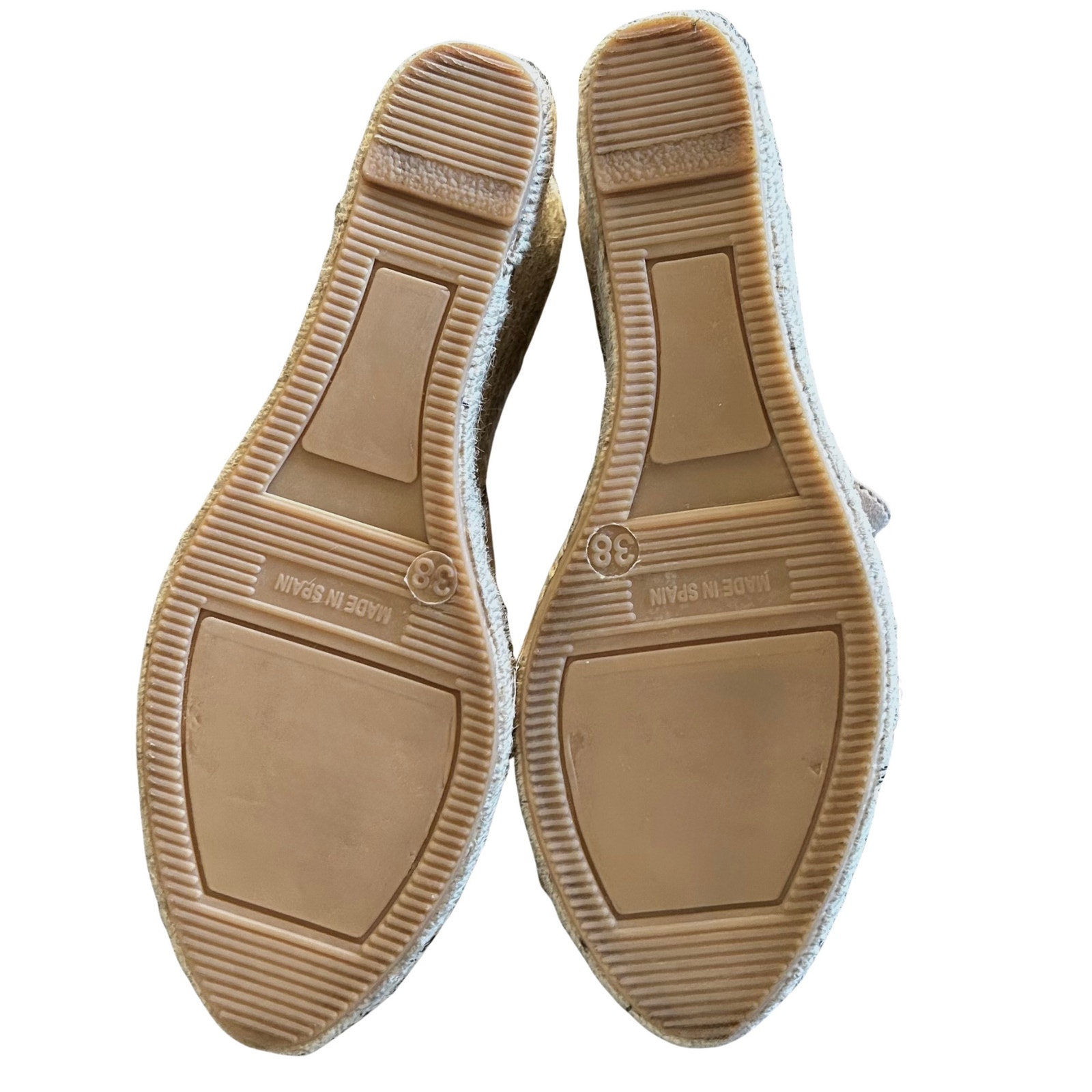 Manebi Hamptons Sabot Wedge Sandals Suede Espadrille Mule 38 7.5 — image 8 of 8
